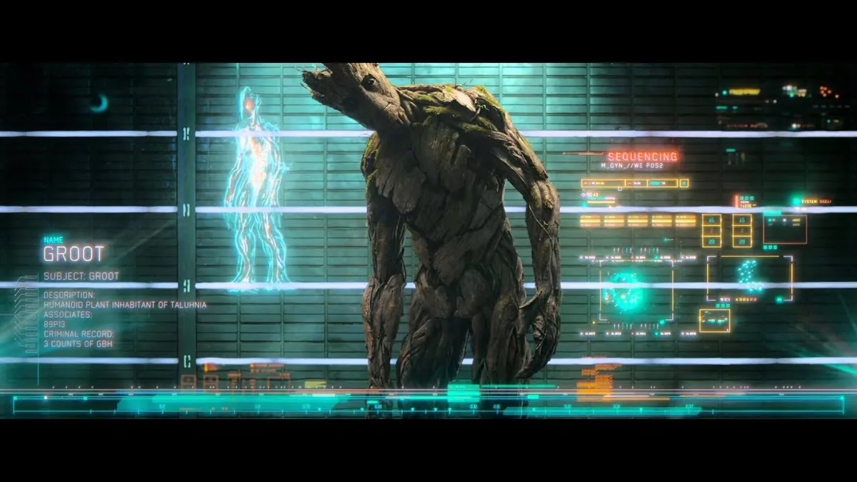 Fotograma del tráiler: Somos Groot