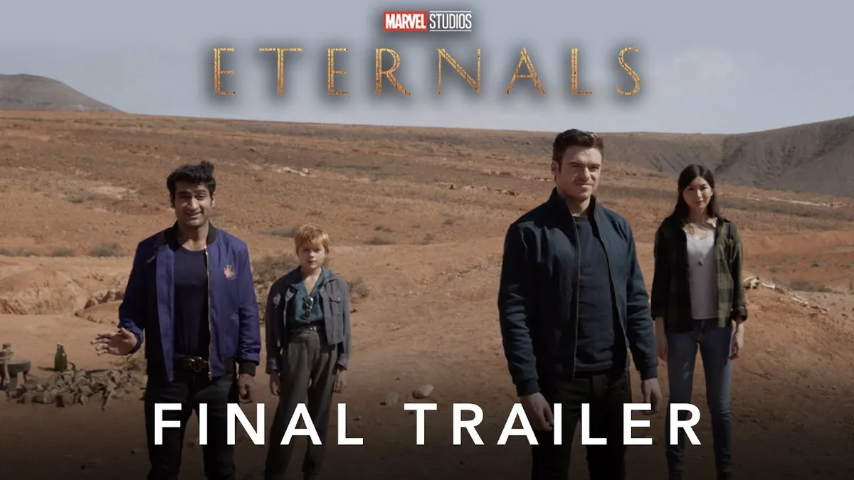 Tráiler oficial de Eternals