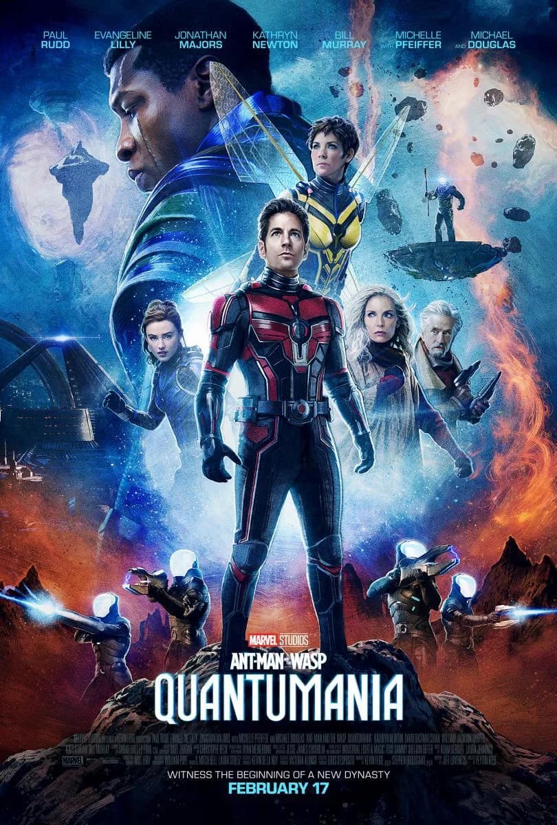 Cartel de Ant-Man y la Avispa: Quantumanía