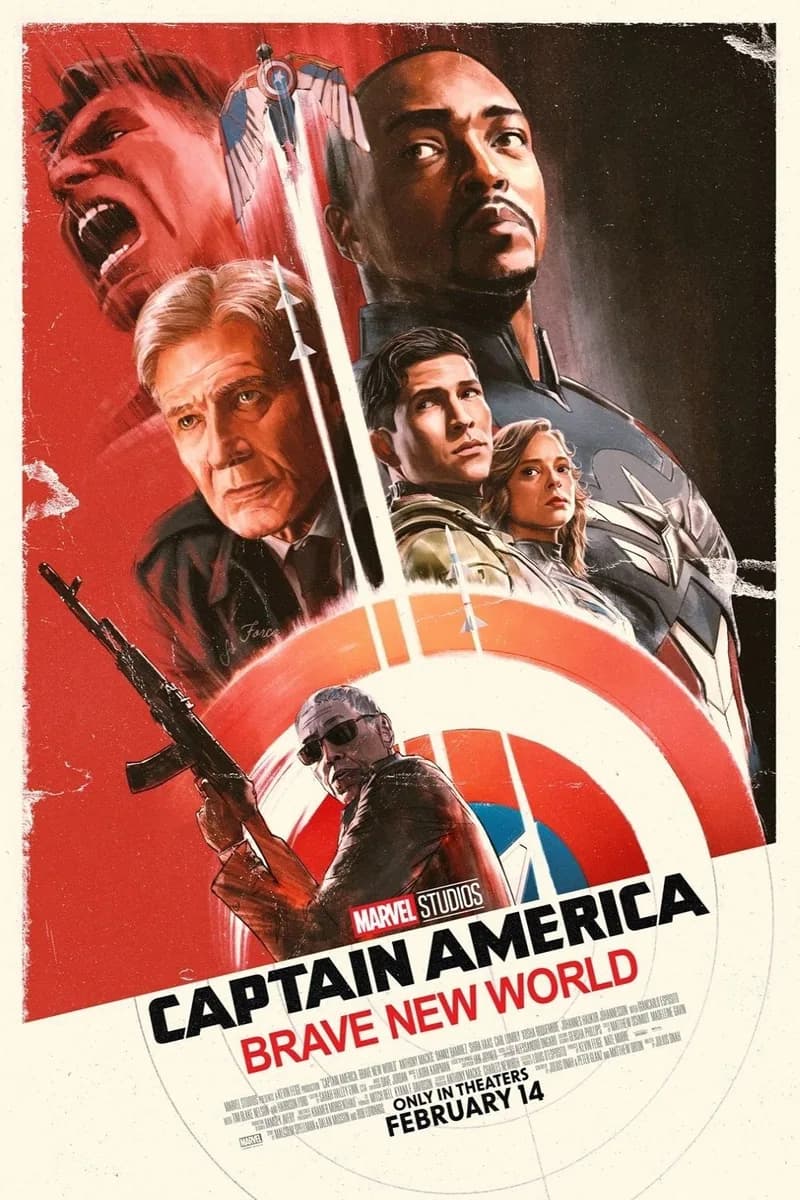 Cartel de Capitán América: Brave New World