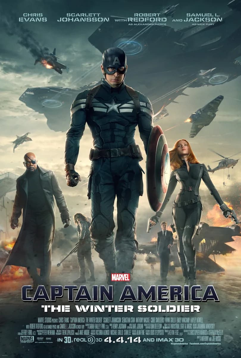 Cartel de Capitán América: El Soldado de Invierno