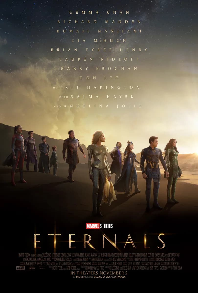 Cartel de Eternals