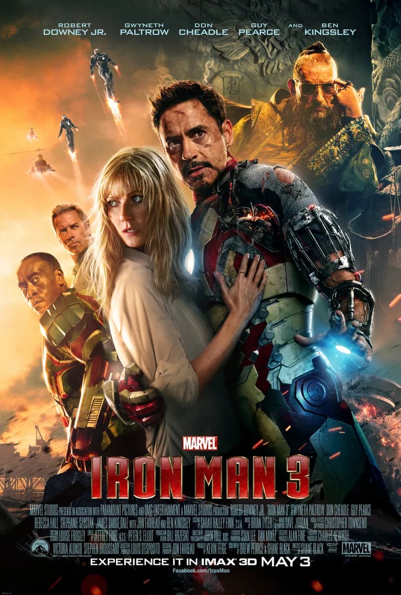 Cartel de Iron Man 3