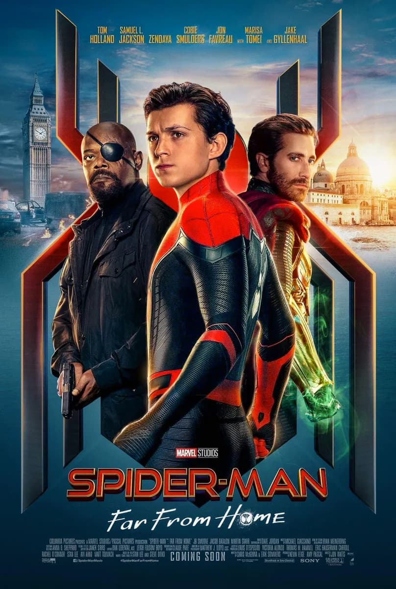 Cartel de Spider-Man: Lejos de casa