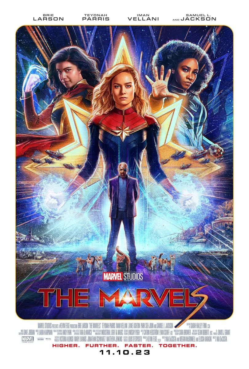 Cartel de The Marvels