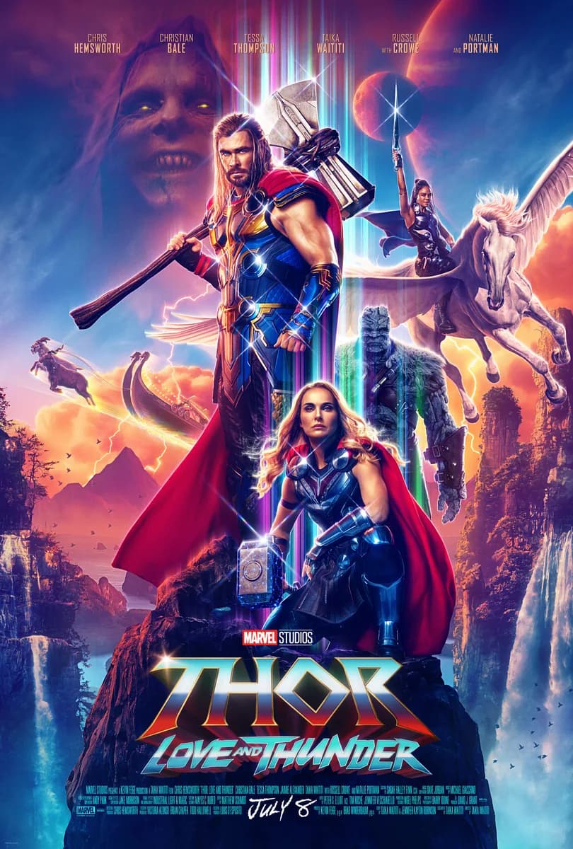 Cartel de Thor: Love and Thunder