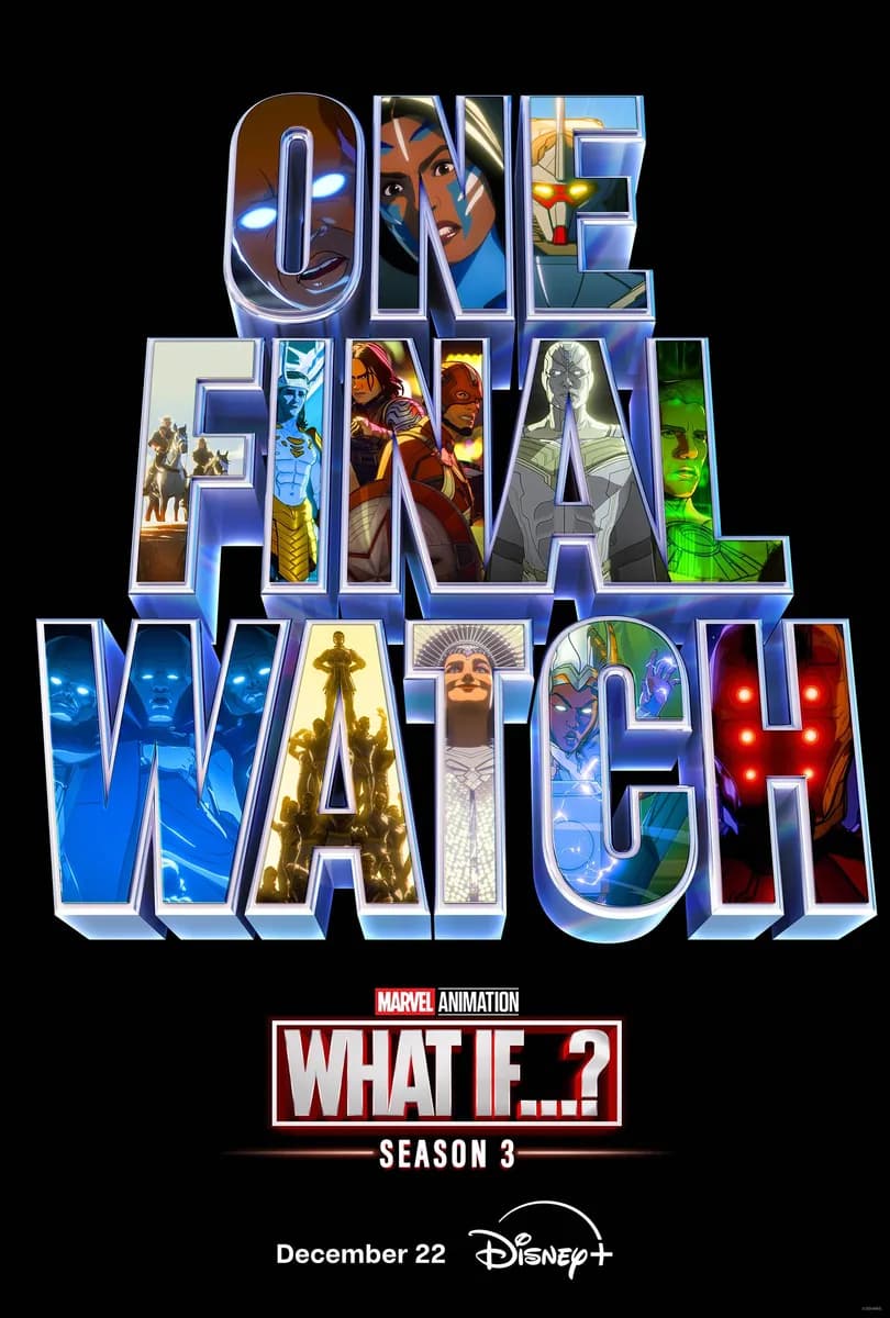 Cartel de What If...? · Temporadas 1–3
